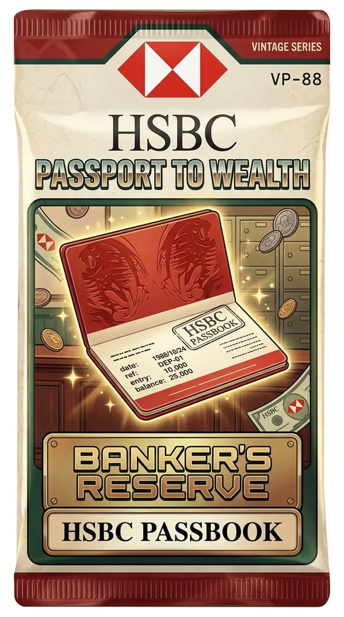 HSBC The Passbook pack art